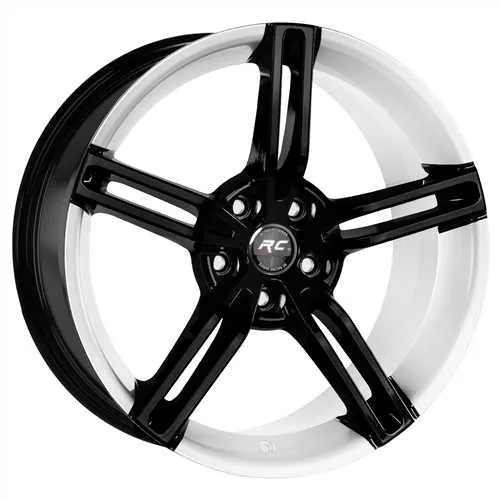 RC 1186 9,5X21 5X130 ET60 71,6 BLACK/WHITE